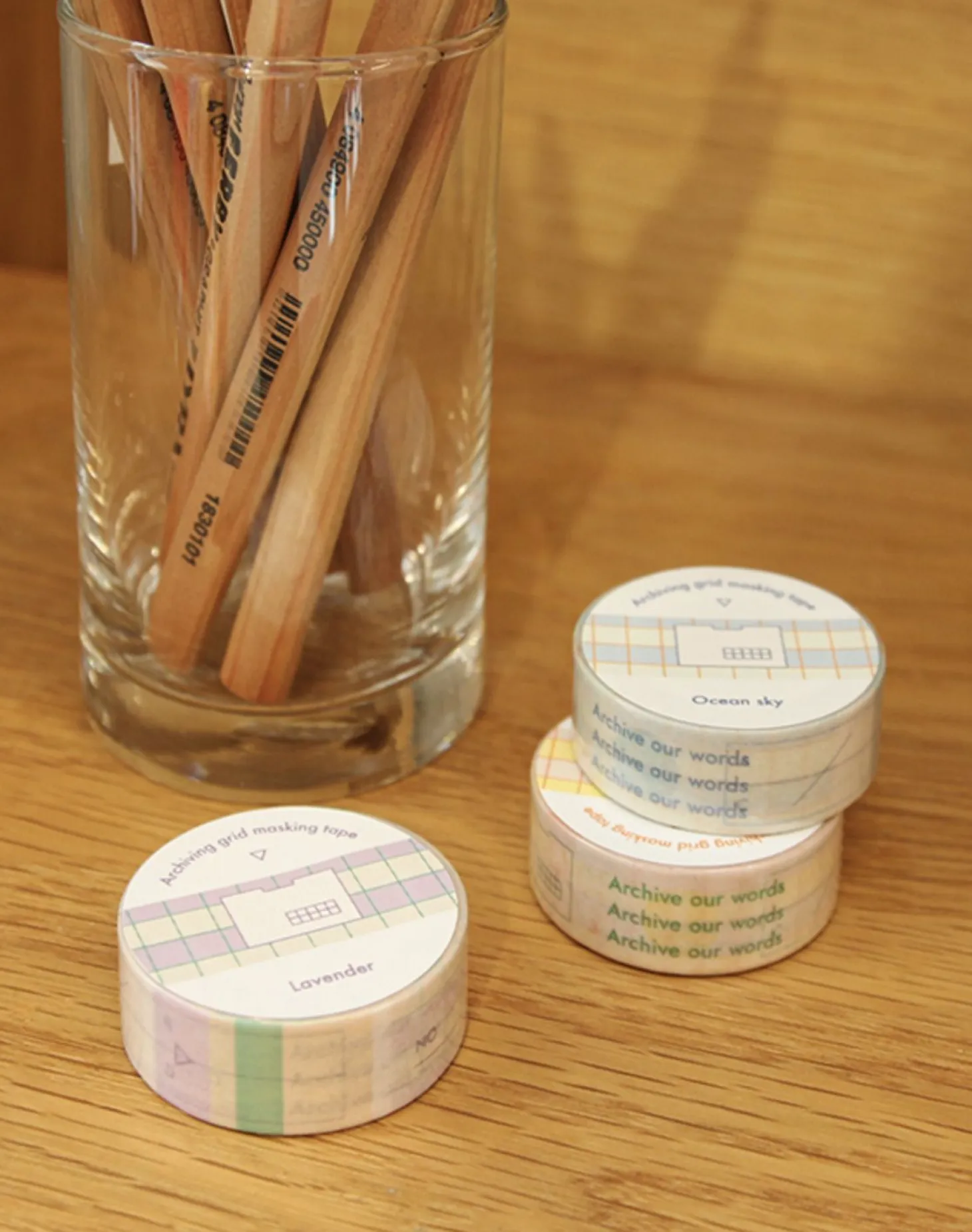 Archiving Grid Masking Tape