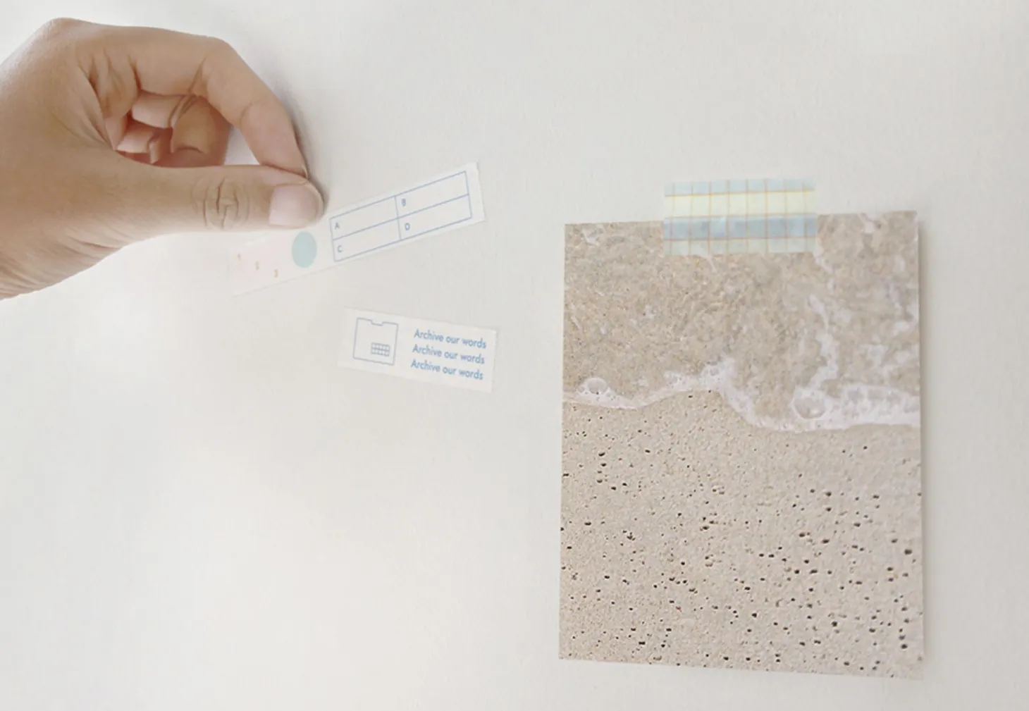 Archiving Grid Masking Tape