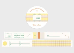 Archiving Grid Masking Tape