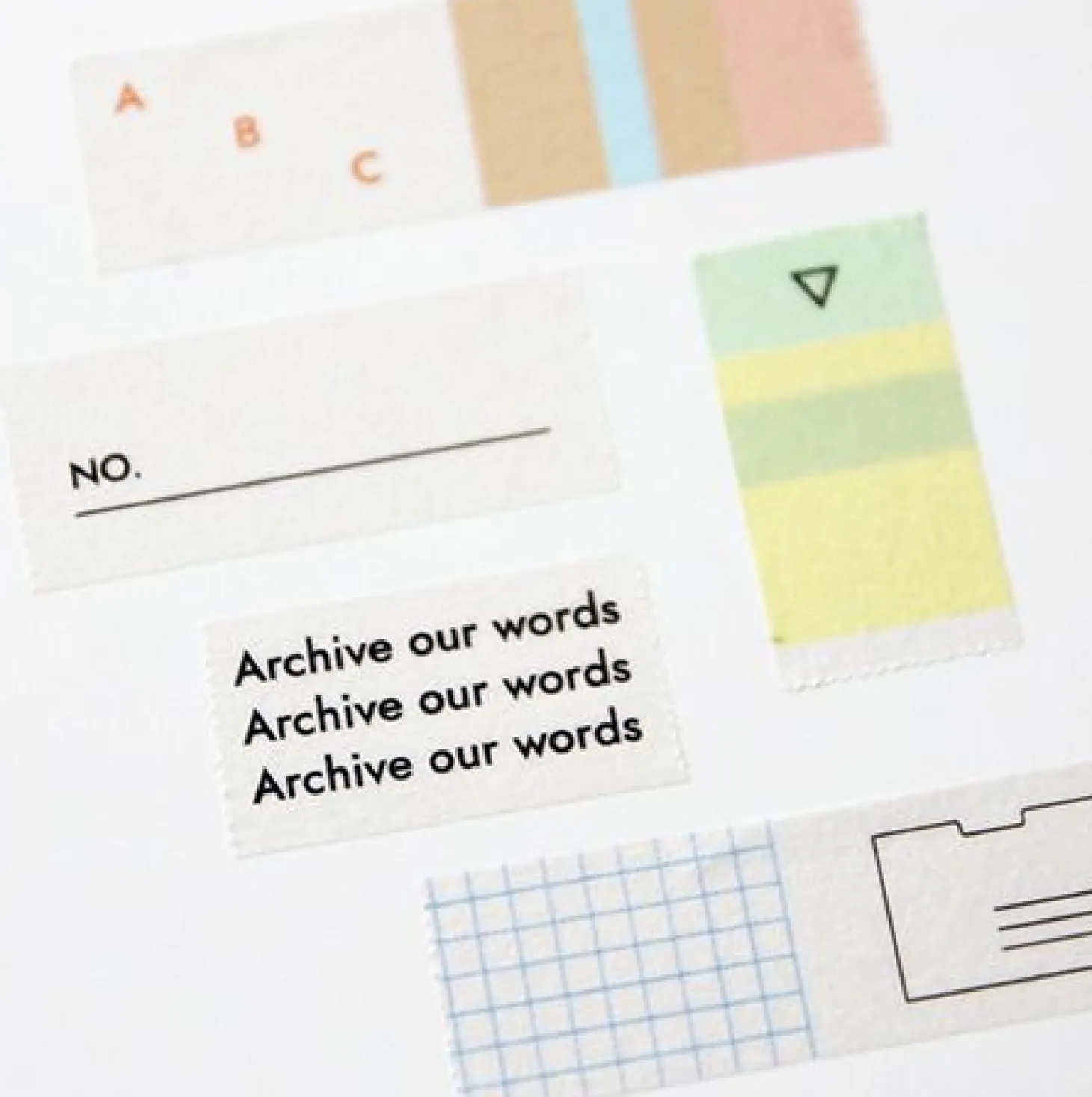 Archiving Masking Tape