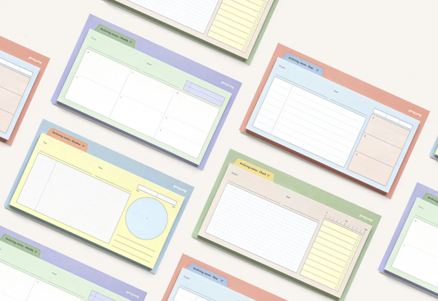 Archiving Schedule Sticky Note