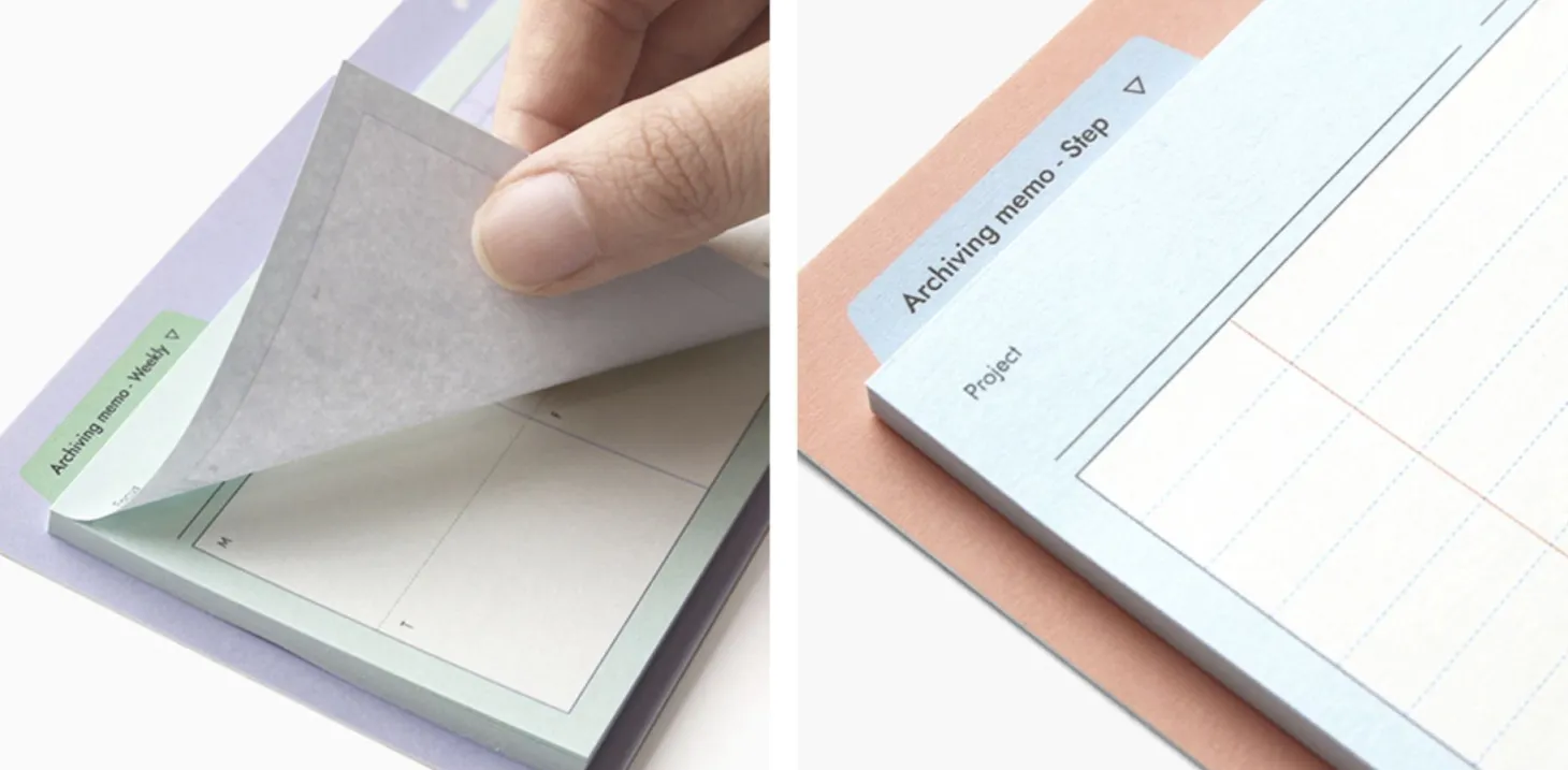 Archiving Schedule Sticky Note