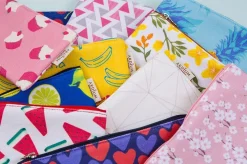 Ardium Pattern Slim Canvas Pouch