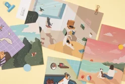 Ardium Small Friends Post Card