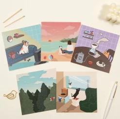 Ardium Small Friends Post Card