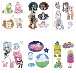Artist Series UV Deco Sticker