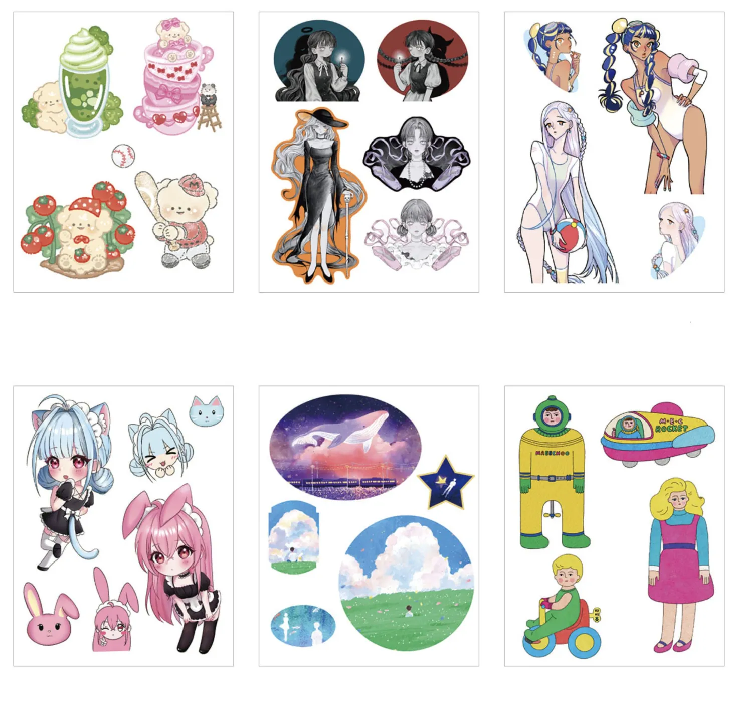 Artist Series UV Deco Sticker
