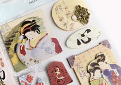 Asia Themed 3D Deco Sticker