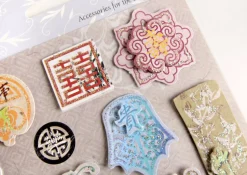 Asia Themed 3D Deco Sticker
