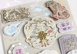 Asia Themed 3D Deco Sticker
