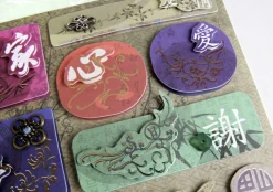 Asia Themed 3D Deco Sticker
