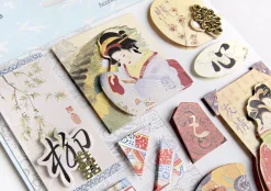 Asia Themed 3D Deco Sticker
