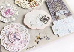 Asia Themed 3D Deco Sticker