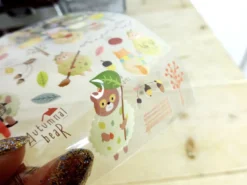 Autumn Animal Deco Sticker
