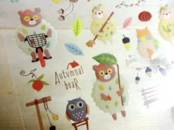 Autumn Animal Deco Sticker