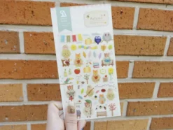 Autumn Animal Deco Sticker