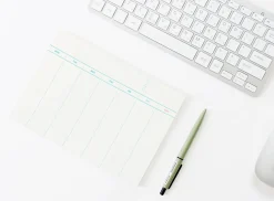 A5 Weekly Schedule Notepad