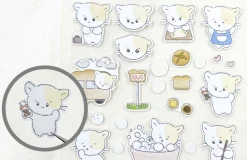 Baby Cat Daily Deco Sticker