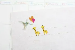 Baby Giraffe Deco Sticker
