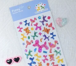 Balloon Friends PVC Sticker