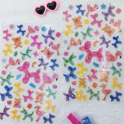 Balloon Friends PVC Sticker