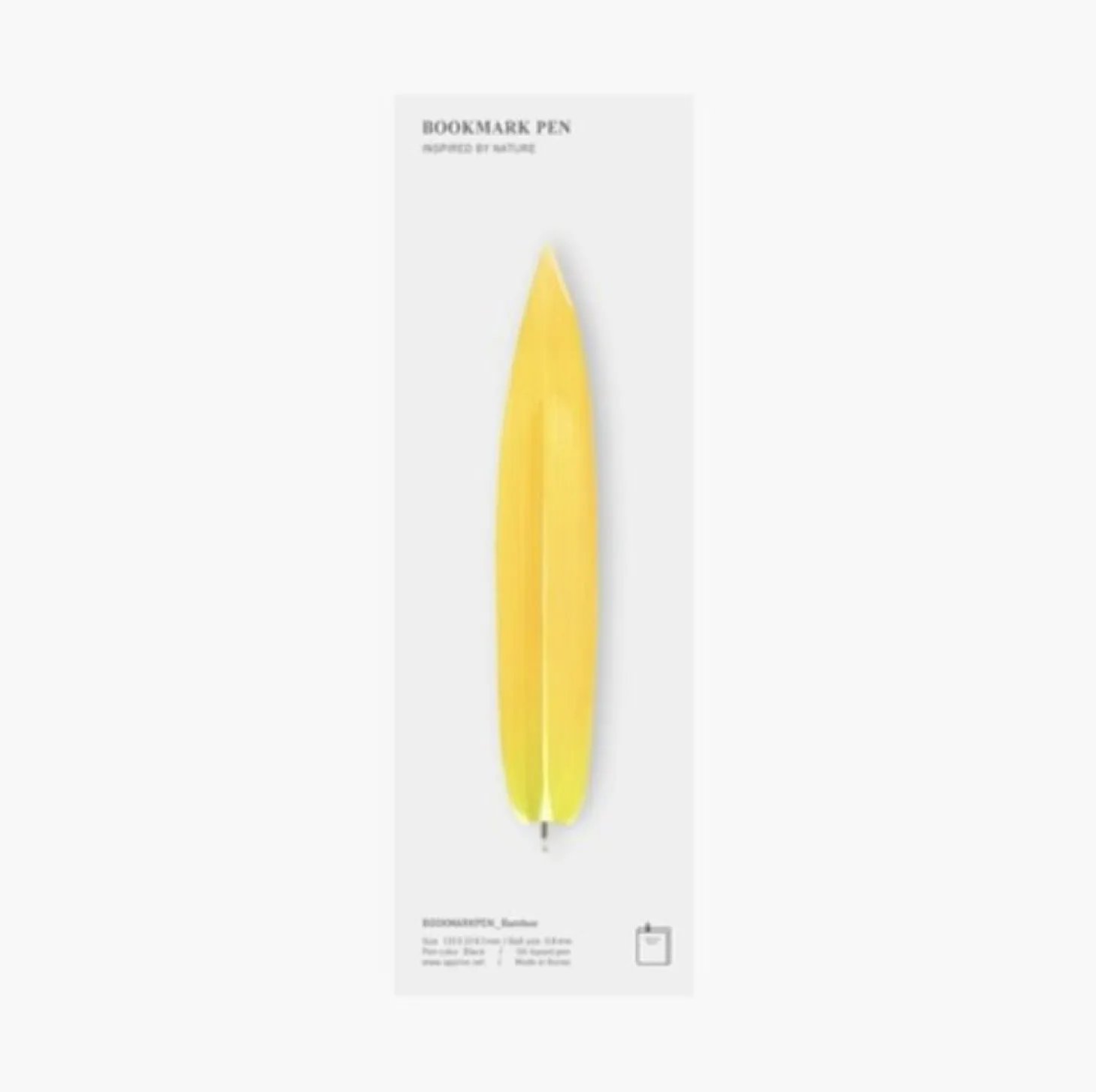 Bamboo Leaves Bookmark Pen