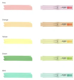 Bamboo Pastel Twin Marker