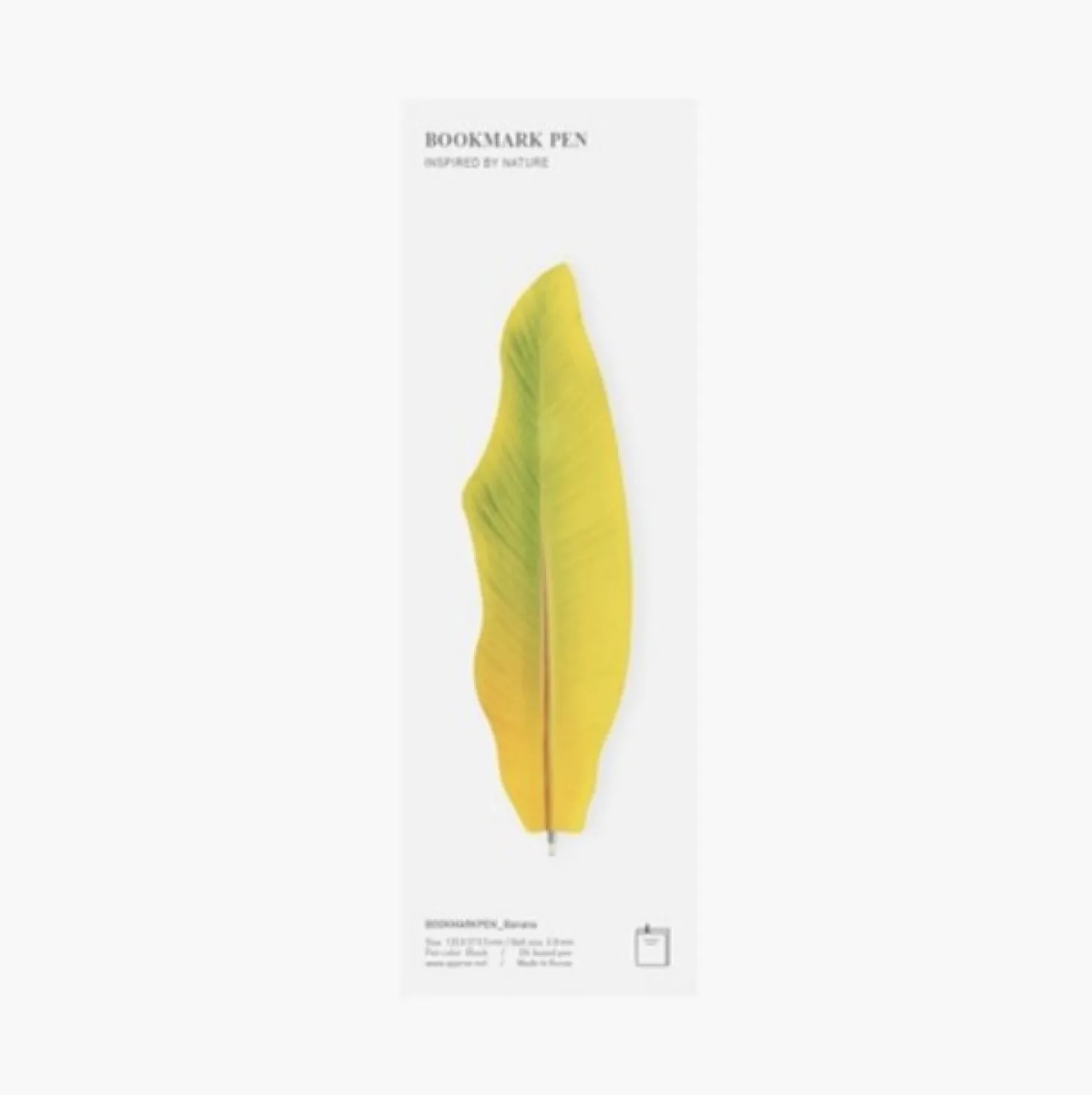 Banana Leaf Bookmark Pen