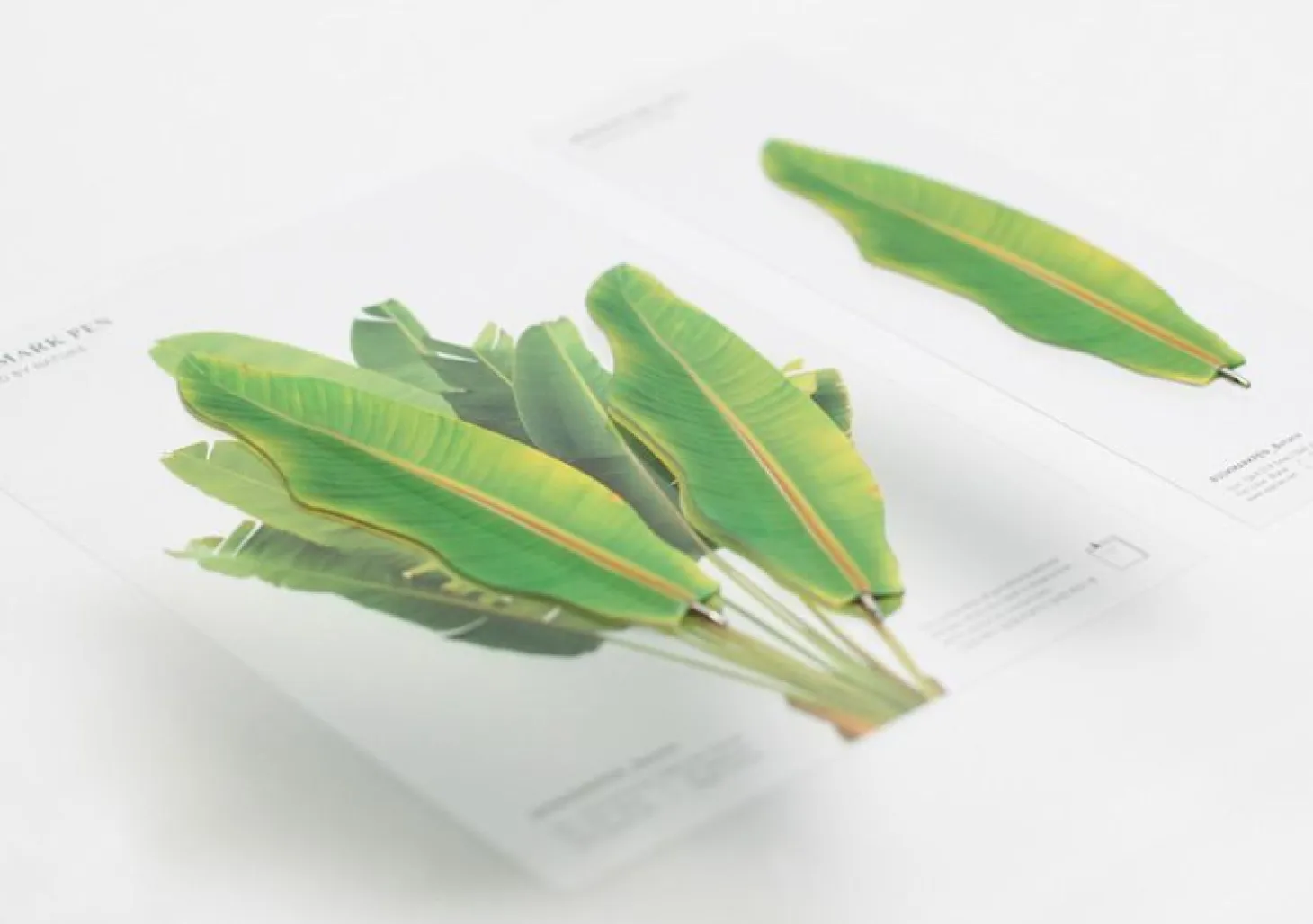 Banana Leaf Bookmark Pen