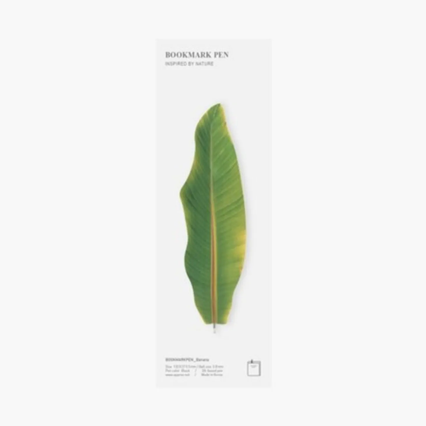 Banana Leaf Bookmark Pen