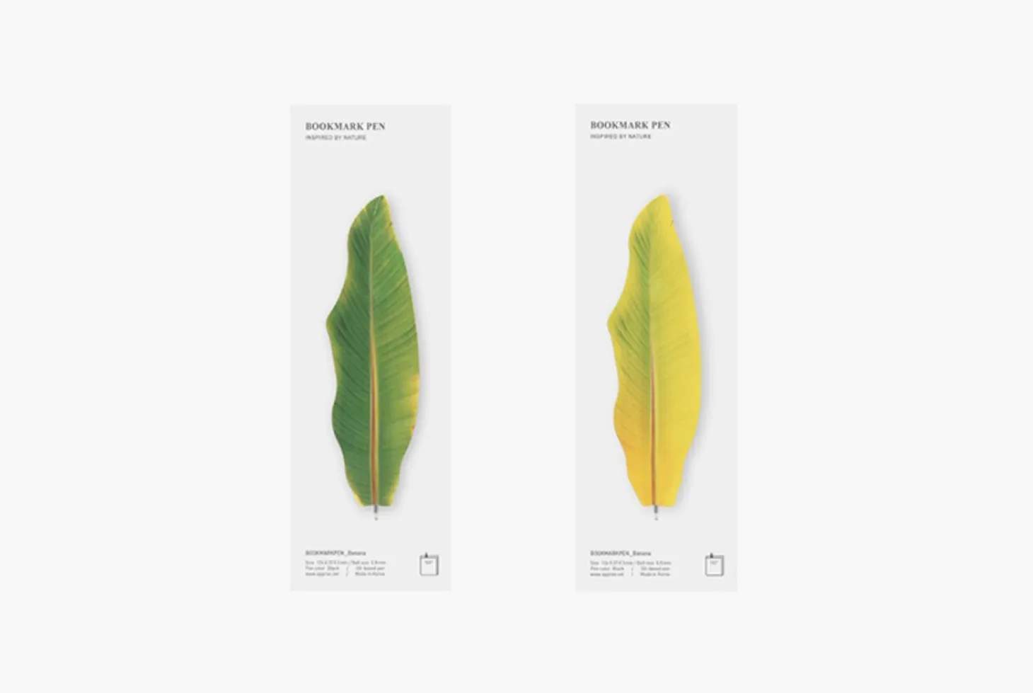 Banana Leaf Bookmark Pen