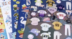 Baseball Clothing Paper Sticker