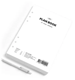 Basic Bulk 6 Ring A5 Planner Refill