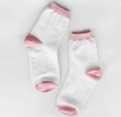Basic Color Point Women Socks