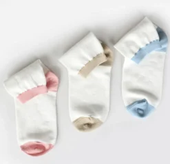 Basic Color Point Women Socks
