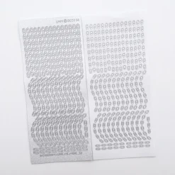 Basic Drop Chain Slim Sticker