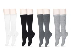 Basic Knee-high Women Socks