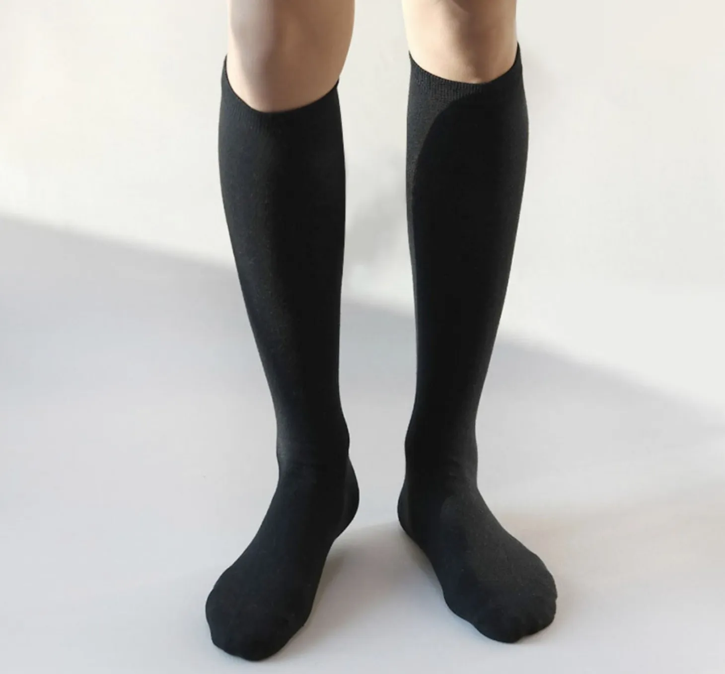 Basic Knee-high Women Socks