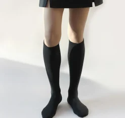 Basic Knee-high Women Socks