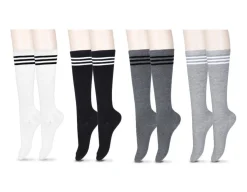 Basic Knee-high Women Socks