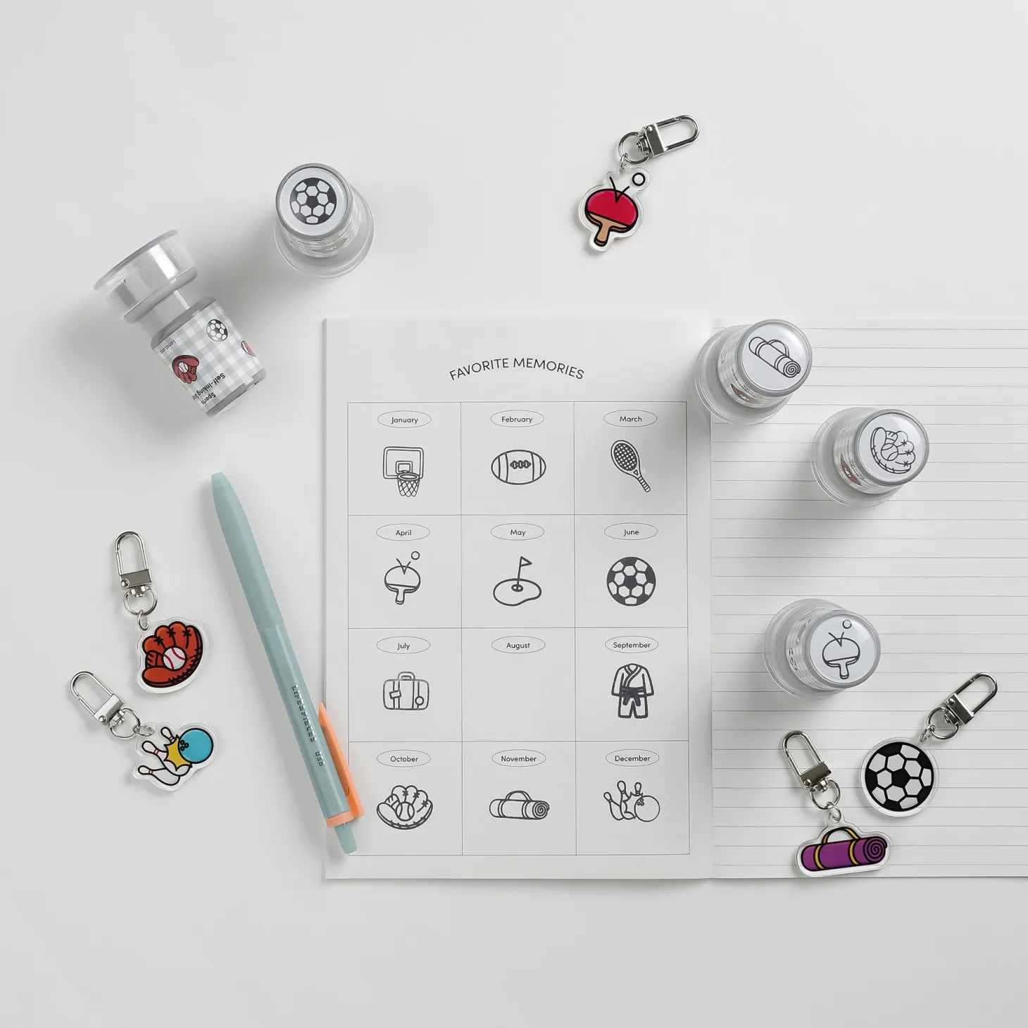 2026 Basic Monthly Planner