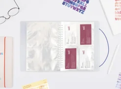 Basic 20 Ring A5 Binder + Card Pocket Set