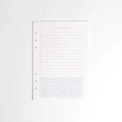 Basic 6 Ring A5 Note Refill