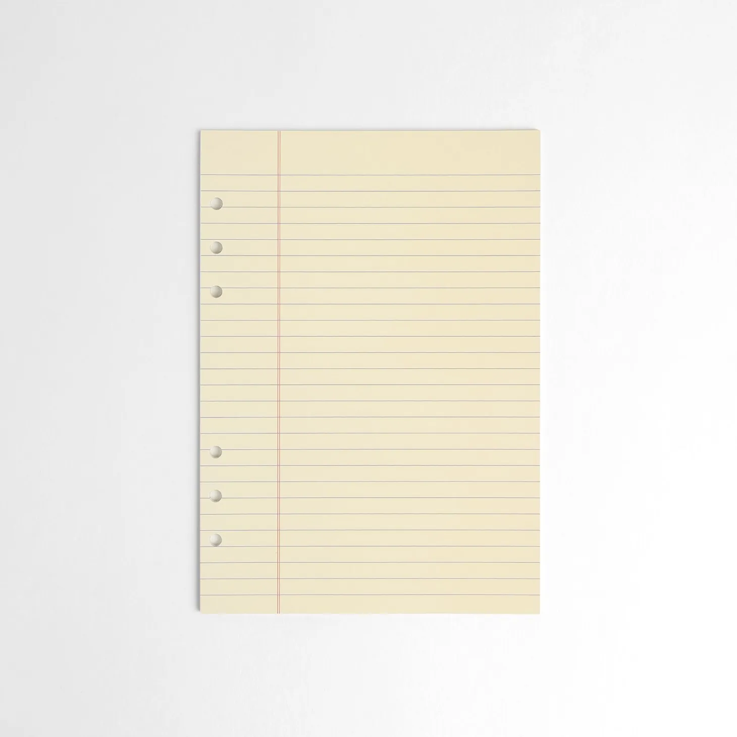 Basic 6 Ring A5 Note Refill