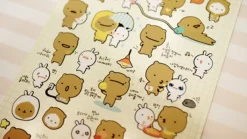 Bear & Bunny's Love Story Sticker