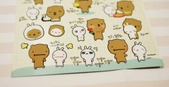Bear & Bunny's Love Story Sticker