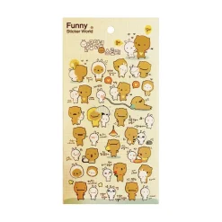 Bear & Bunny's Love Story Sticker