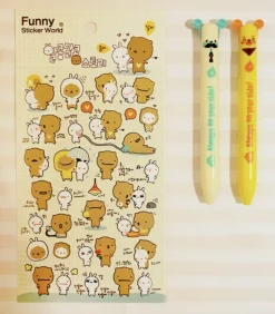 Bear & Bunny's Love Story Sticker