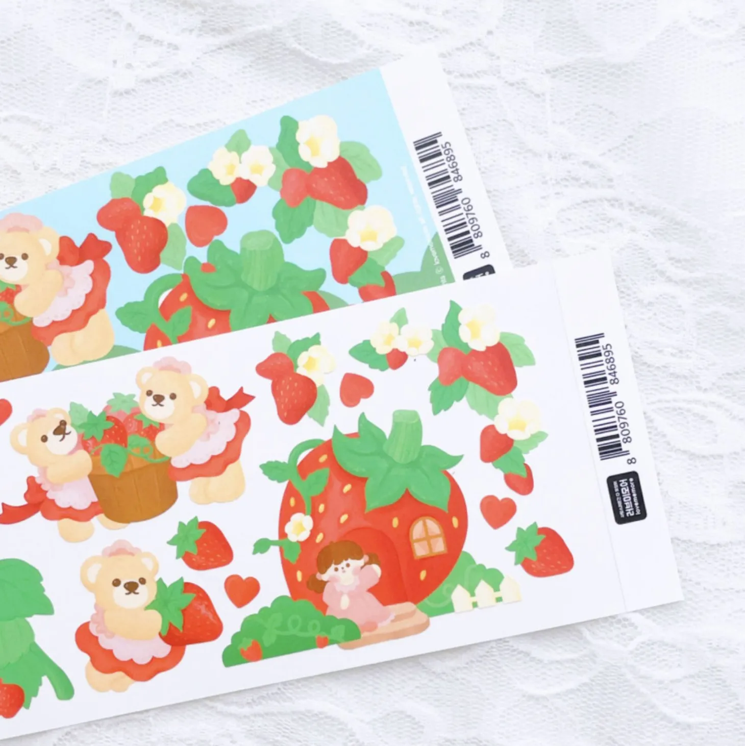 Bear Friends Slim Sticker