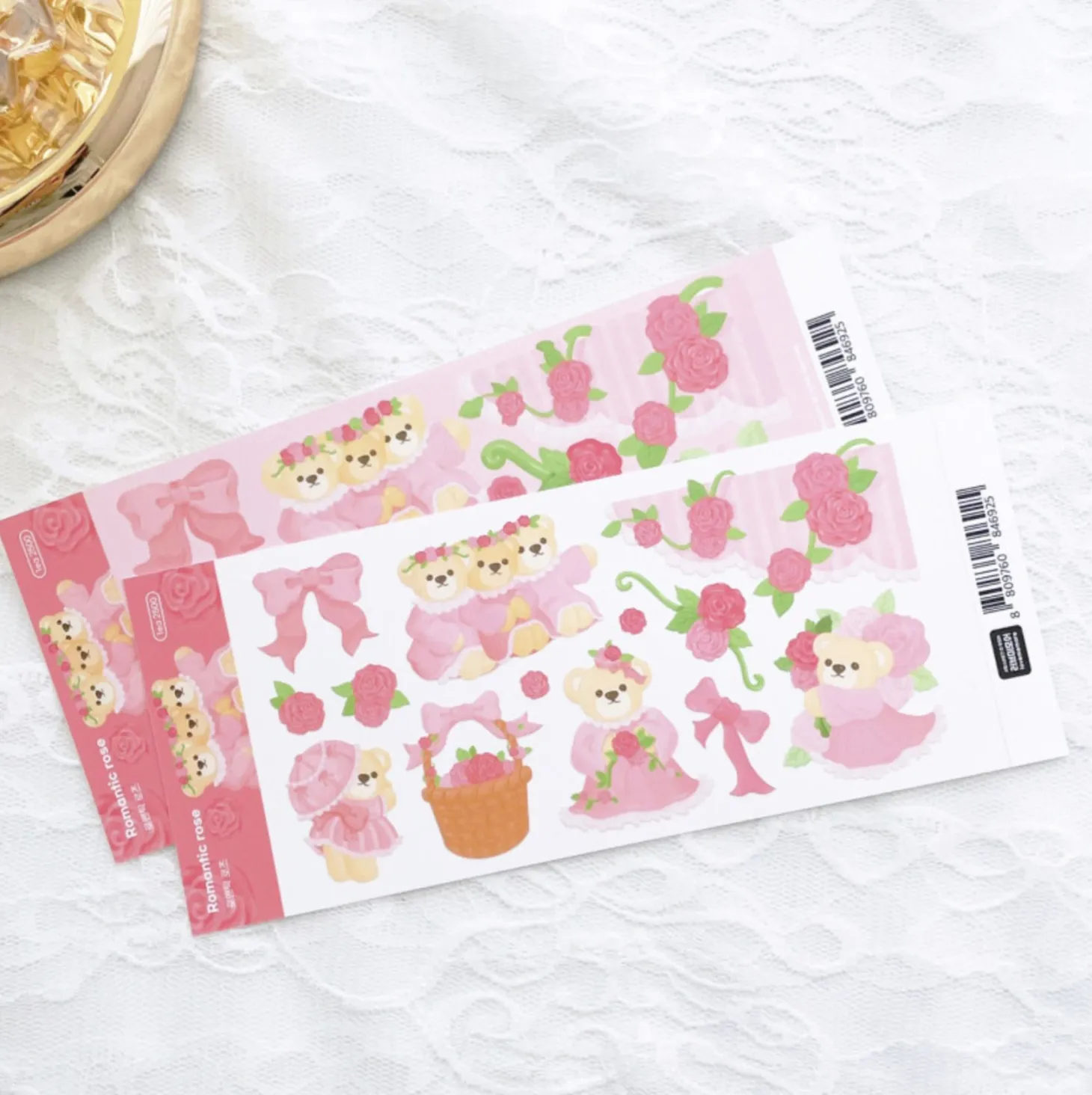 Bear Friends Slim Sticker